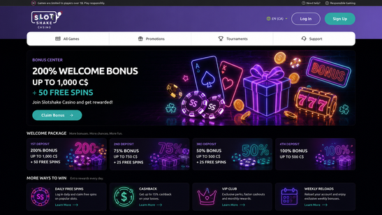 slotshake casino Gameplay