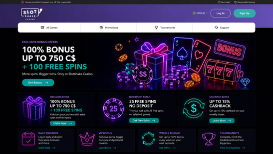 slotshake casino Gameplay